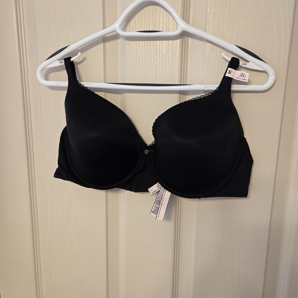 Victoria's Secret Body By Victoria Perfect Coverage Elegant Black Bra